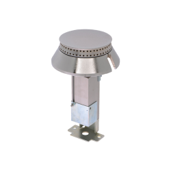 رأس غاز عامودي نكل 10 سم رأس غاز عامودي نكل 10 سم