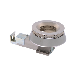 رأس غاز ثنائي أفقي نكل 11 سم رأس غاز ثنائي أفقي نكل 11 سم