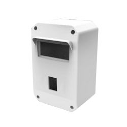 علبة مربعة لوحة تحكم مفرد