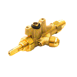 صنبور غاز مع كلبشة صنبور غاز مع كلبشة