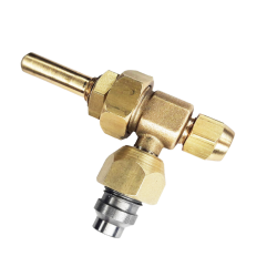 صنبور غاز 1/4 سن خارجي